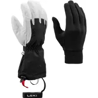 LEKI - Skihandsker - Guide X-Treme GTX Black White til Unisex - Størrelse 7 - Hvid