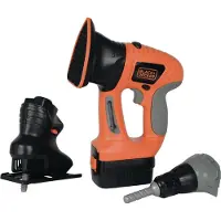 Black & Decker Legetøj - 3-i-1 - EVO m. Tilbehør - - OneSize - Værktøj