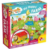 Lisciani Giochi Carotina Baby My Happy Farm Puslespil. 92567 LISCIANI