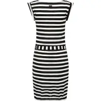 Ragwear Sommerkjole sort / hvid