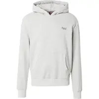 Superdry Superdrytil mænd. M2014168A Sweatshirt med hætte og logo Essential grey (XXL), Casual, Grå, Bomuld