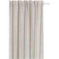 Himla Sunshine gardin med rynkebånd 140x290 cm Oatmeal (natur)