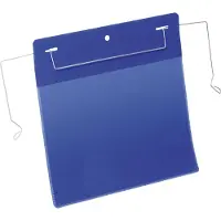 Durable 1752, Blå, Transparent, Polypropylen (PP), 1 kort, A5, 223 x 218 mm, 50 stk