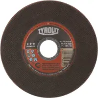 Tyrolit Skæreskive 42 ø125x0,75x22,23 mm, A60R-BFXA PREMIUM supertynde skæreskiver til rustfrit stål, giver en højere ydelse, samtidig med - (25 stk.)