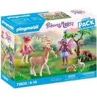 Playmobil Startpakke Feer Med Skovdyr Figur