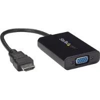 StarTech.com W/audio Hdmi Til Vga-adapter