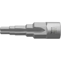 Wera 05136074001, Krafttop, Sort, 1 hoved(er), 1/2, Metrisk/imperial, 16,21 mm