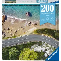 Ravensburger Puzzle Moment: Beach Road 200 Piece Jigsaw Puzzle For Voksne - 13306 - H?ndlavet v?rkt?j lavet i Tyskland hvert stykke passer perfek