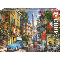 Sonstige Verlage Puslespil 4000 Gader I Paris