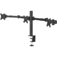 Hama Monitorbeslag til 3 Skærme 13"- 27" Sort