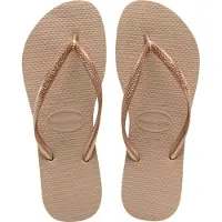Havaianas - Sandaler og klipklapper dame - Slim Rose Gold til Unisex - Størrelse 39 - 40 - Lyserød