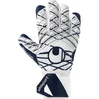 Uhlsport Målmandshandske Supersoft HN - Hvid/Navy/Sølv, størrelse 8