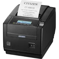 Citizen CT-S801III - Kvitteringsprinter - direkte termisk - Rulle (8,25 cm) - 203 dpi - op til 500 mm/sek. - USB 2.0 - skærer - sort