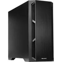 Chieftec Apex Q - Tower - udvidet ATX - ingen strømforsyning (ATX) - sort - USB/Lyd