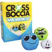 Schildkröt Crossboccia dobbeltsæt Heros Mexican & Dude 2x3 ensfarvede stofsække Ø: 80 mm 1 stk (970825)