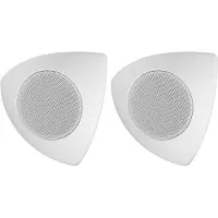 Monacor MKS-48/WS, 15 W, 100 - 20000 Hz, 8 ohm (O), Hvid