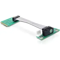DeLOCK Riser card Mini PCI Express > PCI Express x1 left insertion - Udvidelseskort