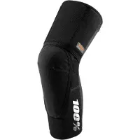 100% knæbeskyttere 100% TERATEC PLUS Knee Guard black str. M