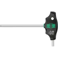 Wera 05023364001, T-håndtag unbrakonøgle, Britisk, 1 stk, 1/4, 15 cm, 2 cm