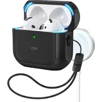 ESR AirPods 4 Orbit HaloLock MagSafe-etui - Sort