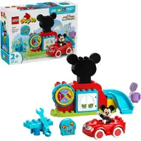 LEGO DUPLO - Mickeys klubhus og bil 10454 - 27 Dele - - OneSize - Klodser