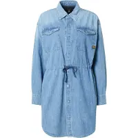 G-Star Relaxed Drawcord Denim Kjole Med Lange ærmer