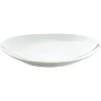 Pillivuyt Steaktallerken oval stor 29,5 cm Hvid