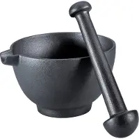 Zassenhaus 076066, Sort, Støbejern, Mortar, 15,5 cm, 95 mm, 2,26 kg