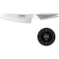 Global GS-91 grøntsagskniv olivenslebet 14 cm Rustfrit stål