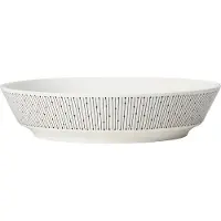 Arabia Mainio Sarastus dyb tallerken Ø23 cm Sort/Hvid