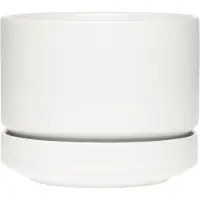 Arabia SN Krukke Ø16 cm Mat hvid