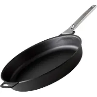 Kockums Jernverk Stegepande med aftageligt håndtag Ø30 cm