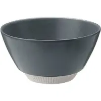 Knabstrup Keramik Colorit skål Ø14 cm Mørkegrå
