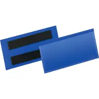 Durable Lagerlomme/etiketholder m magnet 100x38mm