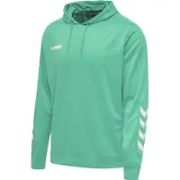Hummel Sportsweatshirt 'Poly' turkis / hvid