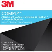 3M Comply - Notebook privacy-filter - klæbemiddel - 12.1-14 - sort