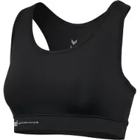 Hummel Sports-BH 'Pulse' sort / hvid