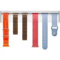 TwelveSouth Tolv South TimePorter Wall Mount Display til Apple Watch Bands Watch Band Holder Works med alle Apple Watch -b?nd Connect Flere til st?rre samlin