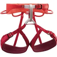 Petzl - Klatreseler - Luna Coral Red til UnisexUld - Størrelse L - Rød