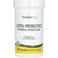 NaturesPlus , Ultra Probiotika, 40 Billion, 60 kapsler