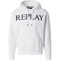 Replay Sweatshirt sort / hvid