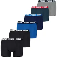 Puma Boksershorts 'Everyday' blå / marin / navy / grå-meleret / sort