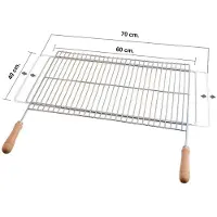 A Forged Tool Udtrækkelig Grill 60x40 Cm