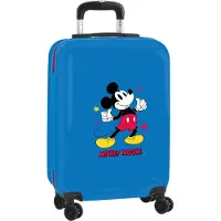 Safta Mickey Mouse Only One Cabin 20 Twin 40.1l 34.5x55x20 Cm Kuffert Med Hjul