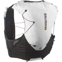 Salomon - Trailrygsække - Adv Skin 12 Race Flag Set White/Nautical Blue til UnisexUld - Størrelse XS - Hvid