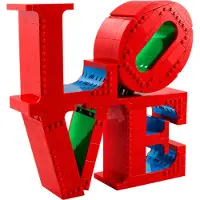 LEGO Art - Love 31214 - 791 Dele - - OneSize - Klodser