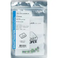 Smartkeeper CL04P1GN, Portblokering, USB Type-C, Grøn, Plast, 10 stk, Polybag