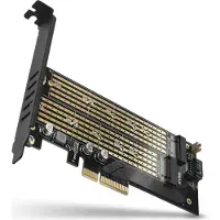 Axagon PCEM2-D - Lagercontroller - M.2 NVMe-kort / SATA 6 Gbit/s - PCIe 3.0 x4