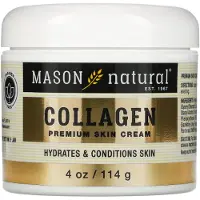 Mason Natural , Kollagen Premium Hud Creme, Pære Duft, 4 oz (114 g)
