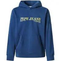 Pepe Jeans Pepe Jeanstil mænd. PM582755 Dylan sweatshirt blå (M), Casual, Bomuld